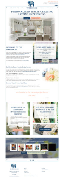 Decorative banner image for: Custom WordPress website design for Raleigh business solves visitor challenges.